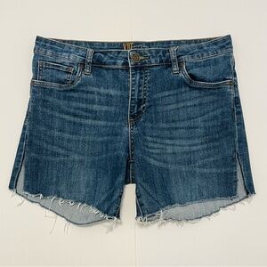 Kut from the Kloth Dark Blue Denim Jean Shorts